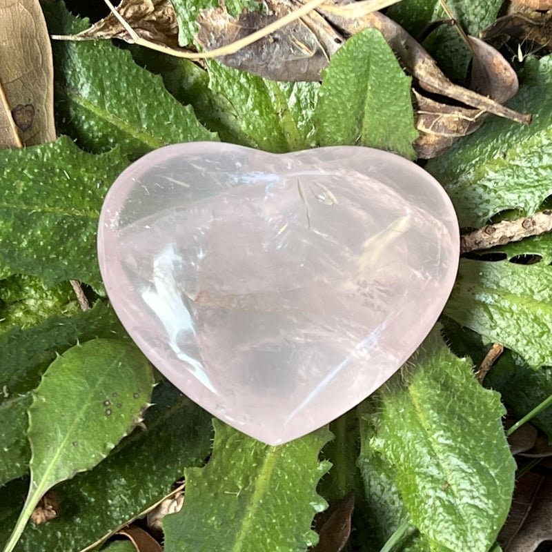 ローズクォーツ ハート 大 1 | LAMYURIA